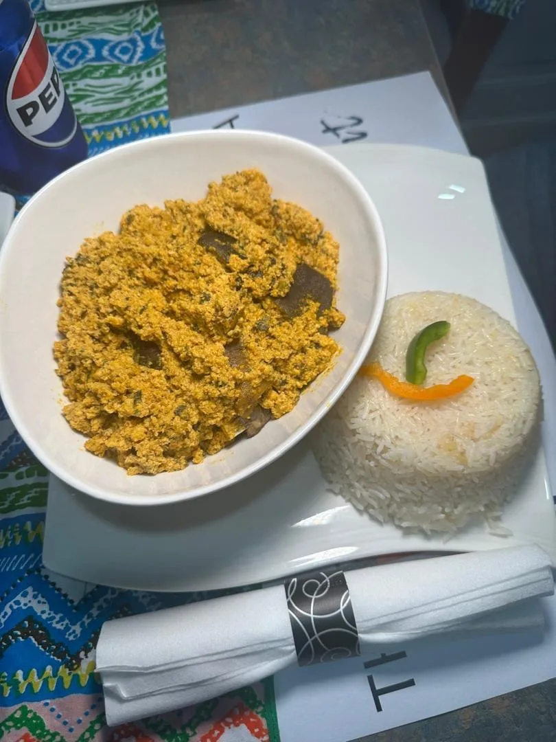 Eba & Egusi